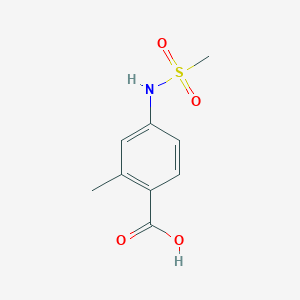 4-Methanesulfonamido-2-methylbenzoic acid