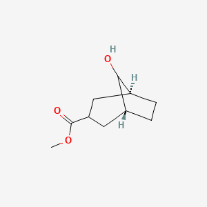 Methyl (1S,5R)-8-hydroxybicyclo[3.2.1]octane-3-carboxylate