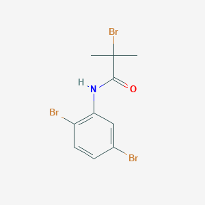 2-Bromo-N-(2,5-dibromophenyl)-2-methylpropanamide