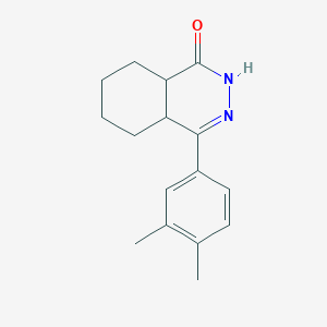 4-(3,4-dimethylphenyl)-4a,5,6,7,8,8a-hexahydro-1(2H)-phthalazinone