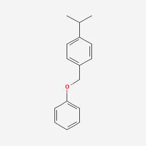 molecular formula C16H18O B2710313 1-(Phenoxymethyl)-4-(propan-2-yl)benzene CAS No. 1457318-82-9