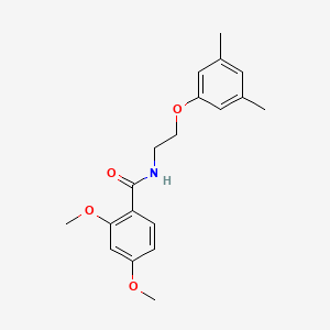 N-[2-(3,5-dimethylphenoxy)ethyl]-2,4-dimethoxybenzamide