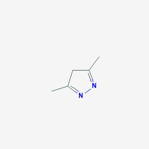 molecular formula C5H8N2 B2710426 3,5-dimethyl-4H-pyrazole CAS No. 409320-89-4