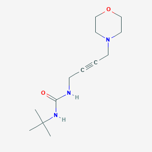 1-(Tert-butyl)-3-(4-morpholinobut-2-yn-1-yl)urea