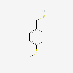 molecular formula C8H10S2 B2710570 [4-(Methylsulfanyl)phenyl]methanethiol CAS No. 108499-20-3