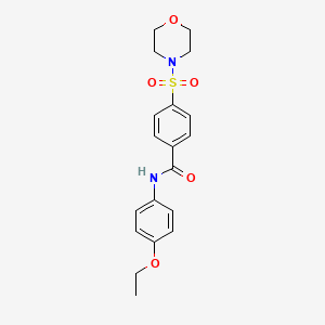 N-(4-Ethoxy-phenyl)-4-(morpholine-4-sulfonyl)-benzamide