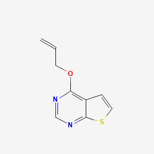 4-(Prop-2-en-1-yloxy)thieno[2,3-d]pyrimidine