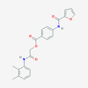 2-(2,3-Dimethylanilino)-2-oxoethyl 4-(2-furoylamino)benzoate