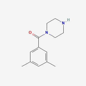 molecular formula C13H18N2O B2710697 1-(3,5-Dimethylbenzoyl)piperazine CAS No. 923163-82-0