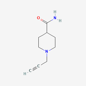 molecular formula C9H14N2O B2710756 1-(Prop-2-yn-1-yl)piperidine-4-carboxamide CAS No. 1248136-61-9