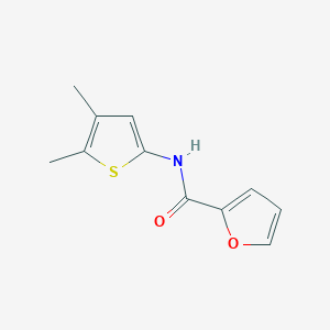 molecular formula C11H11NO2S B2710824 N-(4,5-dimethylthiophen-2-yl)furan-2-carboxamide CAS No. 622791-40-6