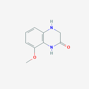 molecular formula C9H10N2O2 B2710837 8-甲氧基-3,4-二氢喹喔啉-2(1H)-酮 CAS No. 1566145-35-4