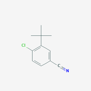 3-(tert-Butyl)-4-chlorobenzonitrile
