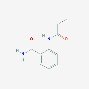 molecular formula C10H12N2O2 B2710876 2-(丙酰氨基)苯甲酰胺 CAS No. 21411-14-3
