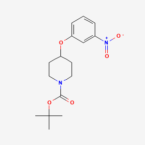 B2710882 tert-Butyl 4-(3-nitrophenoxy)piperidine-1-carboxylate CAS No. 586412-88-6