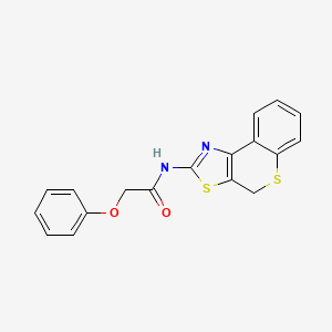 molecular formula C18H14N2O2S2 B2710968 2-苯氧基-N-(4H-噻色醌并[4,3-d]噻唑-2-基)乙酰胺 CAS No. 681232-35-9