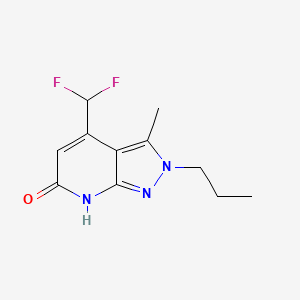 4-(Difluoromethyl)-3-methyl-2-propyl-2H-pyrazolo[3,4-b]pyridin-6(7H)-one