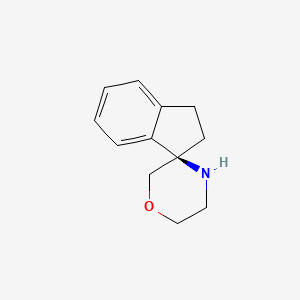 (3R)-Spiro[1,2-dihydroindene-3,3'-morpholine]