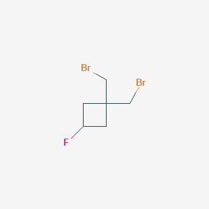 1,1-Bis(bromomethyl)-3-fluorocyclobutane