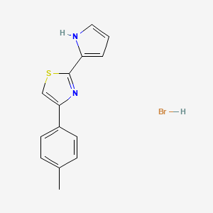 4-(4-Methylphenyl)-2-(1H-pyrrol-2-yl)-1,3-thiazole hydrobromide