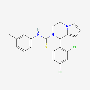 1-(2,4-dichlorophenyl)-N-(m-tolyl)-3,4-dihydropyrrolo[1,2-a]pyrazine-2(1H)-carbothioamide