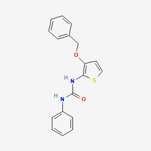 N-[3-(benzyloxy)-2-thienyl]-N'-phenylurea