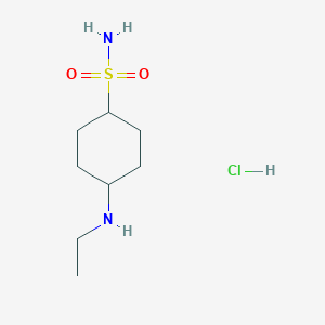 4-(ethylamino)cyclohexane-1-sulfonamide hydrochloride, Mixture of diastereomers