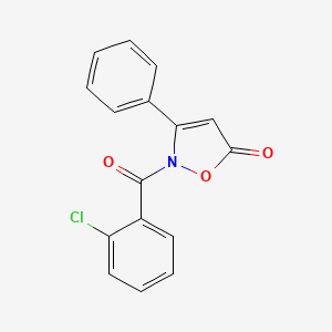 2-(2-chlorobenzoyl)-3-phenyl-5(2H)-isoxazolone
