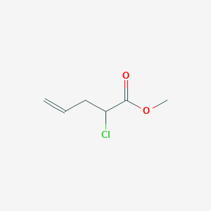 molecular formula C6H9ClO2 B2711382 Methyl 2-chloropent-4-enoate CAS No. 959041-29-3