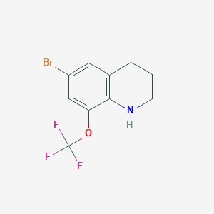 6-Bromo-8-(trifluoromethoxy)-1,2,3,4-tetrahydroquinoline