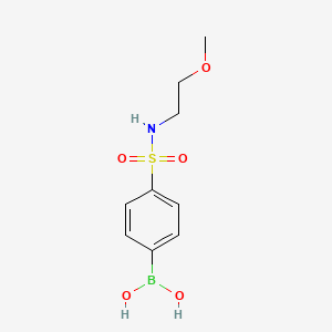 [4-[[[2-(Methoxy)ethyl]amino]sulfonyl]phenyl]boronic acid