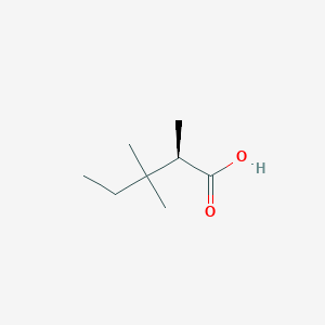 molecular formula C8H16O2 B2711420 (2R)-2,3,3-Trimethylpentanoic acid CAS No. 2248199-84-8