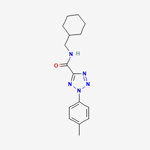 N-(cyclohexylmethyl)-2-(p-tolyl)-2H-tetrazole-5-carboxamide