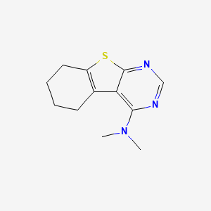 N,N-dimethyl-5,6,7,8-tetrahydrobenzo[4,5]thieno[2,3-d]pyrimidin-4-amine