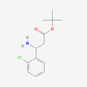 Tert-butyl 3-amino-3-(2-chlorophenyl)propanoate