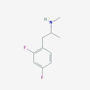 [1-(2,4-Difluorophenyl)propan-2-yl](methyl)amine