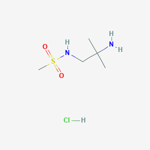 N-(2-Amino-2-methylpropyl)methanesulfonamide hydrochloride