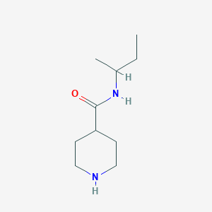 molecular formula C10H20N2O B2711552 N-(Sec-butyl)piperidine-4-carboxamide CAS No. 884497-62-5