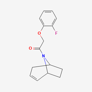 1-((1R,5S)-8-azabicyclo[3.2.1]oct-2-en-8-yl)-2-(2-fluorophenoxy)ethanone
