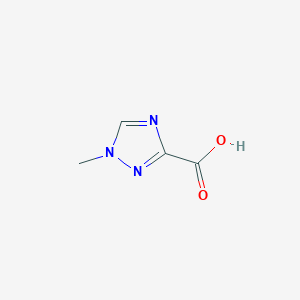 molecular formula C4H5N3O2 B2711730 1-甲基-1H-1,2,4-三唑-3-羧酸 CAS No. 815588-82-0
