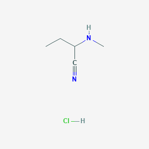 2-(Methylamino)butanenitrile hydrochloride