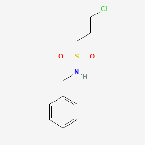 molecular formula C10H14ClNO2S B2711826 N-苄基-3-氯丙烷-1-磺酰胺 CAS No. 90945-14-5