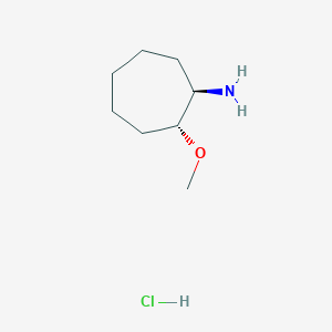 (1R,2R)-2-Methoxycycloheptan-1-amine hydrochloride