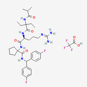 molecular formula C37H50F5N7O6 B2711892 MM-102 (Tfa) CAS No. 1883545-52-5