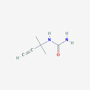 molecular formula C6H10N2O B2711915 N-(1,1-dimethylprop-2-ynyl)urea CAS No. 32957-01-0