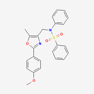 1-(2,6-difluorobenzoyl)-N-(3-fluorobenzyl)-3-methylpiperidine-3-carboxamide