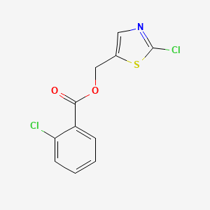 (2-Chloro-1,3-thiazol-5-yl)methyl 2-chlorobenzoate