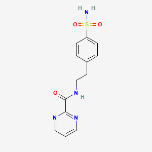 N-(4-sulfamoylphenethyl)pyrimidine-2-carboxamide