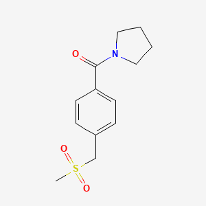 1-[4-(Methanesulfonylmethyl)benzoyl]pyrrolidine