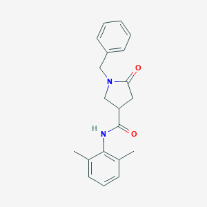 1-benzyl-N-(2,6-dimethylphenyl)-5-oxopyrrolidine-3-carboxamide